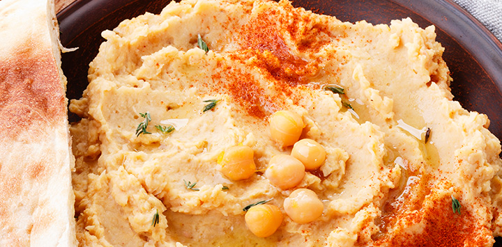 Aprende la receta para preparar Hummus sin Tahini.