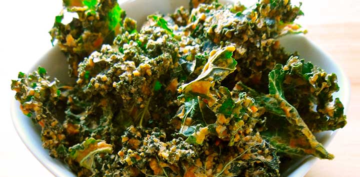 Cómo preparar chips de kale con esta sencilla receta.